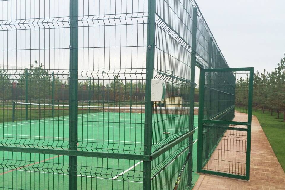 Crochets de support clôture pour terrain de sport (football, rugby, tennis,  hockey, terrain de course,)